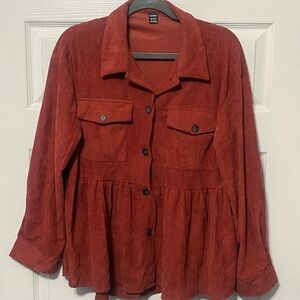 SHEIN Red Knit Sweater